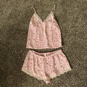 Victoria’s Secret Satin Short PJ Set